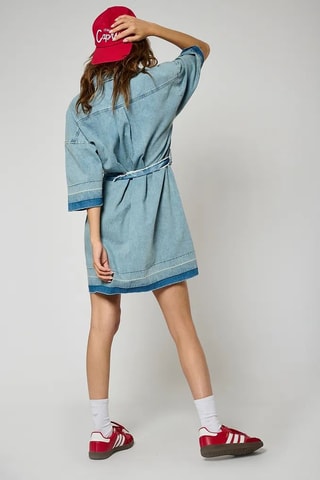 Robe chemise Boya - Bleu