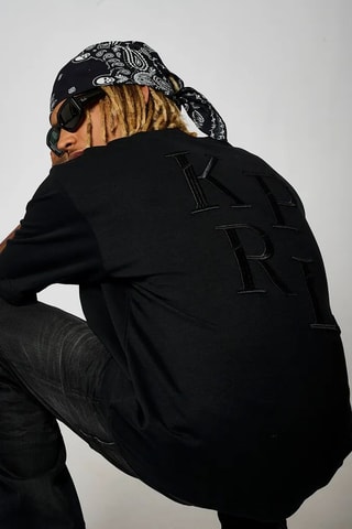 T-shirt oversize Breme - Noir