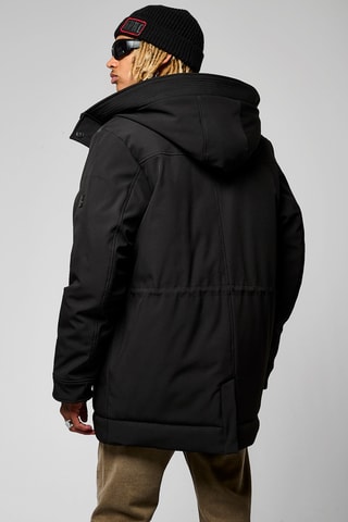Manteau à capuche Brieu - Noir