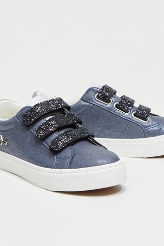 Baskets Tippy - Bleu
