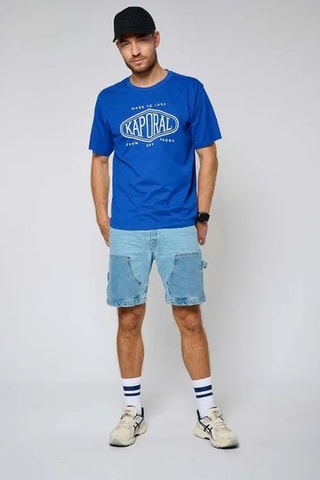 Short en jean Emrik - Bleu