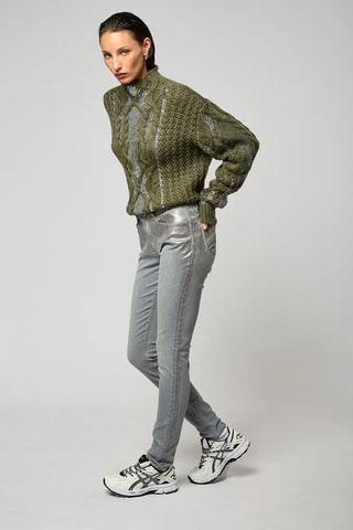 Jean slim Flor - Gris