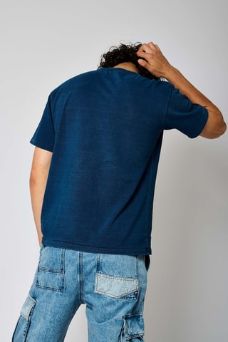 T-shirt regular Kale - Indigo