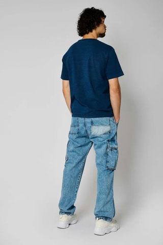 T-shirt regular Kale - Indigo