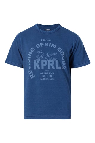 T-shirt regular Kale - Indigo