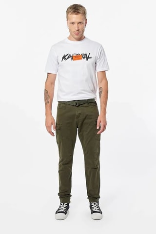 Pantalon slim Kali  - Kaki