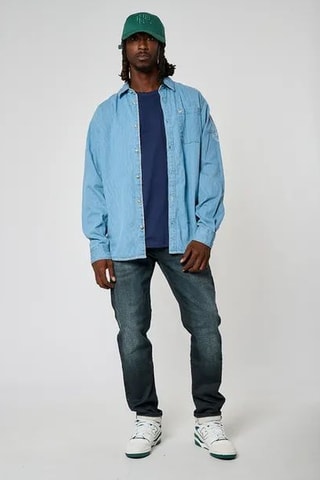 Chemise regular Korde - Bleu