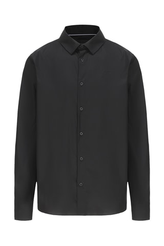 Chemise slim Kuraj - Noir