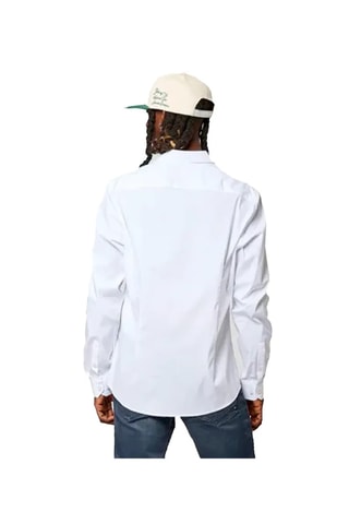 Chemise slim Kuraj - Blanc
