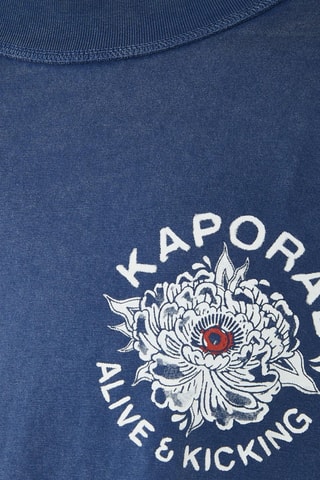 T-shirt en coton biologique Kyo  - Bleu marine