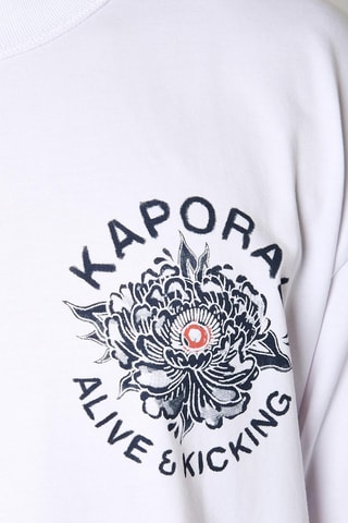 T-shirt en coton biologique Kyo  - Blanc