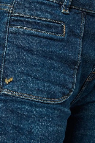 Jean bootcut taille haute Lucky - Bleu