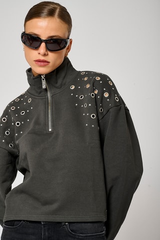 Sweat Magie - Gris foncé