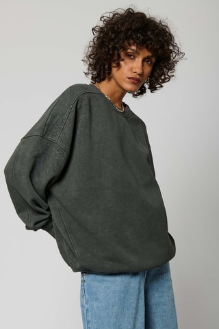 Sweat regular Mala - Gris foncé