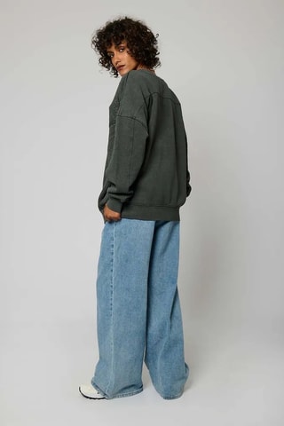 Sweat regular Mala - Gris foncé