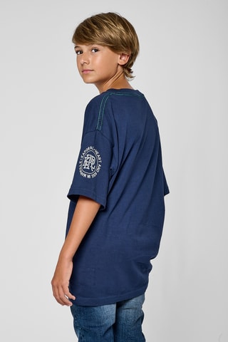 T-shirt Marso - Bleu marine