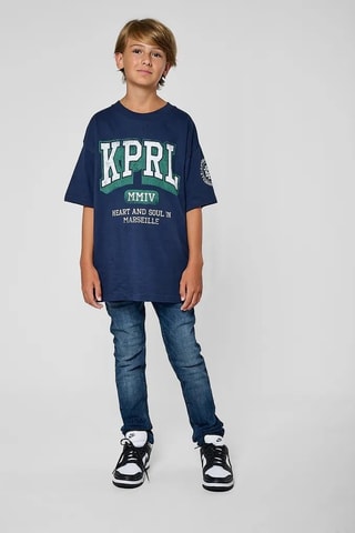 T-shirt Marso - Bleu marine