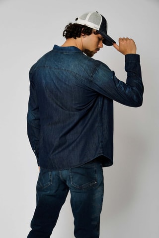 Chemise regular Arkan - Bleu