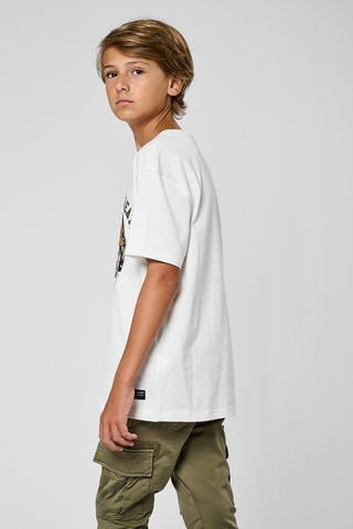 T-shirt Moke  - Blanc