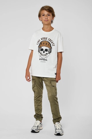 T-shirt Moke  - Blanc