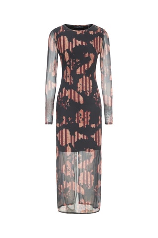 Robe longue fendue Most - Noir