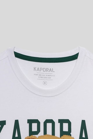 T-shirt en coton biologique Moure - Blanc