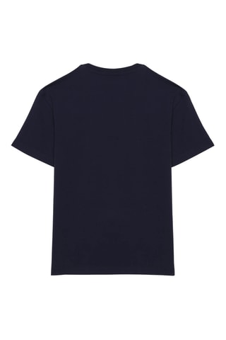 T-shirt en coton biologique Moure - Bleu marine