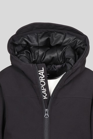 Blouson à capuche Moyer - Noir