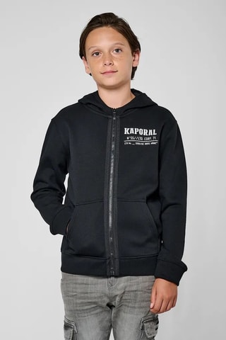 Sweat à capuche Mull - Noir