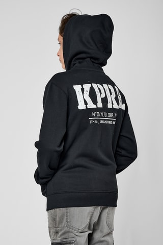 Sweat à capuche Mull - Noir