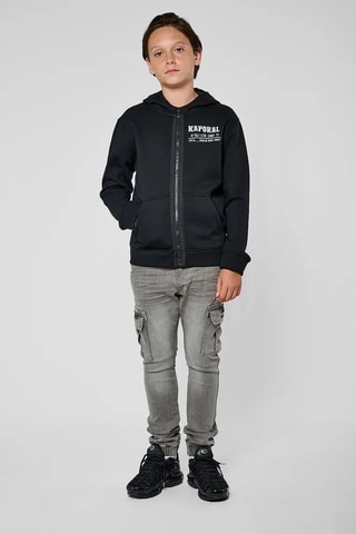 Sweat à capuche Mull - Noir