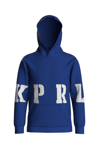 Sweat regular à capuche Myau - Bleu