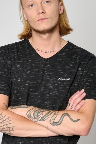 T-shirt Neter - Noir chiné