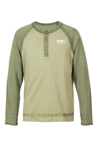 T-shirt regular Rame - Kaki
