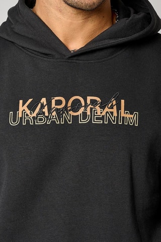 Sweat à capuche Ranko - Noir