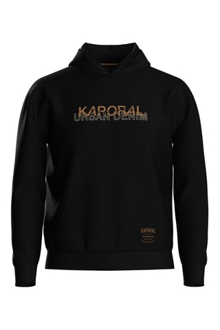 Sweat à capuche Ranko - Noir