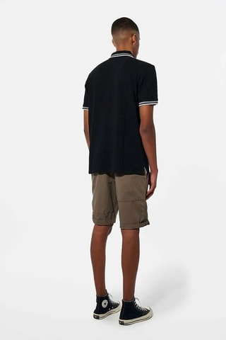 Polo regular en coton biologique Rayoc - Noir