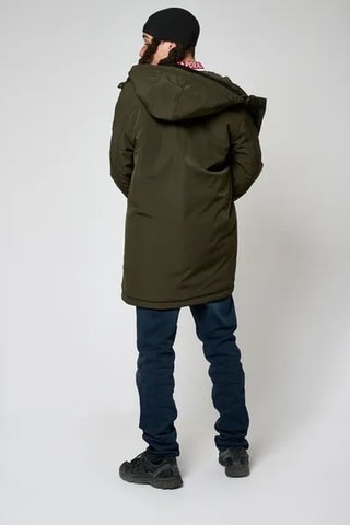 Blouson regular à capuche Reyo  - Kaki