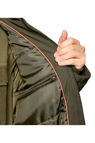 Blouson regular à capuche Reyo  - Kaki