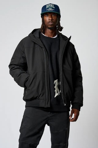 Blouson à capuche Royer - Noir