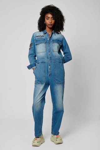 Combinaison en jean Suit - Bleu