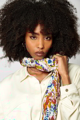 Foulard Supam - Moutarde