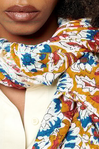 Foulard Supam - Moutarde