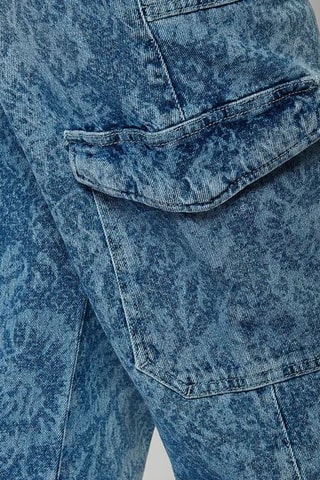 Jean cargo 7/8 Bago - Bleu