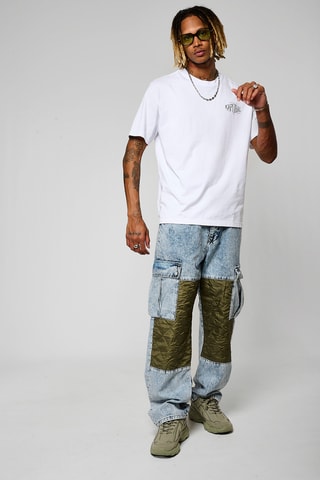 T-shirt regular en coton biologique Vicen - Blanc