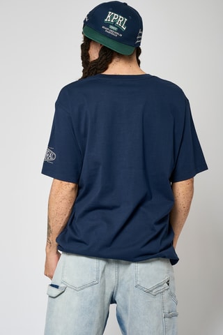 T-shirt regular Vorto - Bleu marine