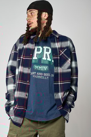 Chemise regular Bale  - Indigo