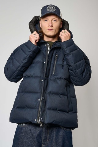 Blouson regular Bato  - Bleu