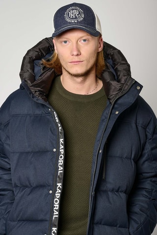 Blouson regular Bato  - Bleu