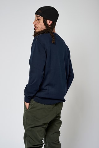 Pull regular Bily  - Bleu marine